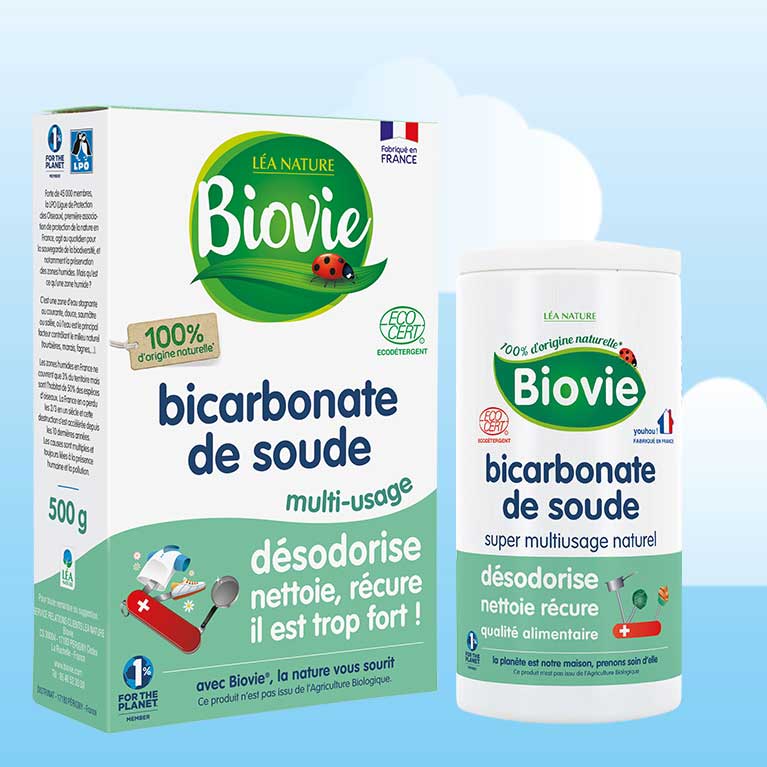 Biovie Entretien Multi-Usages Bicarbonate de Soude 250g