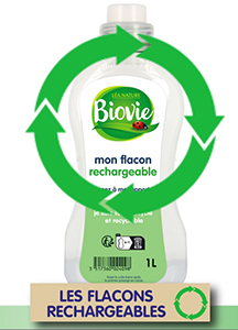 Flacon rechargeable 1l Biovie