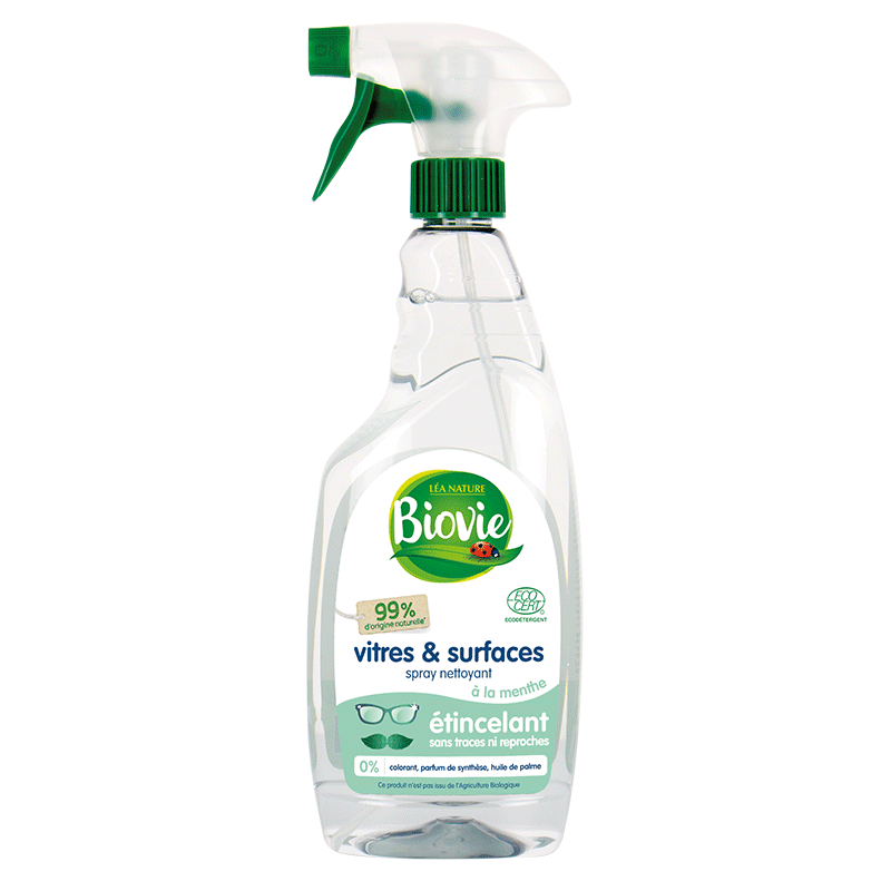 Spray vitres et surfaces nettoyant